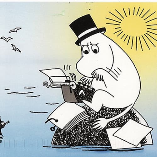 Moomin Pappa portrait