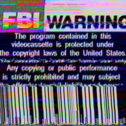 FBI Warning portrait