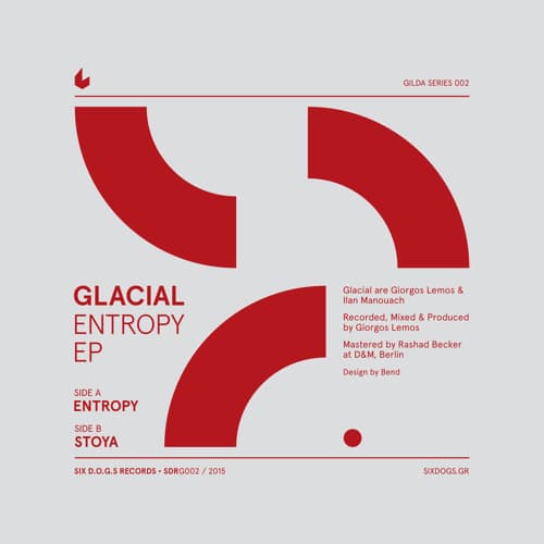 Glacial Industries with V1984, Shriekin, Glacial event artwork