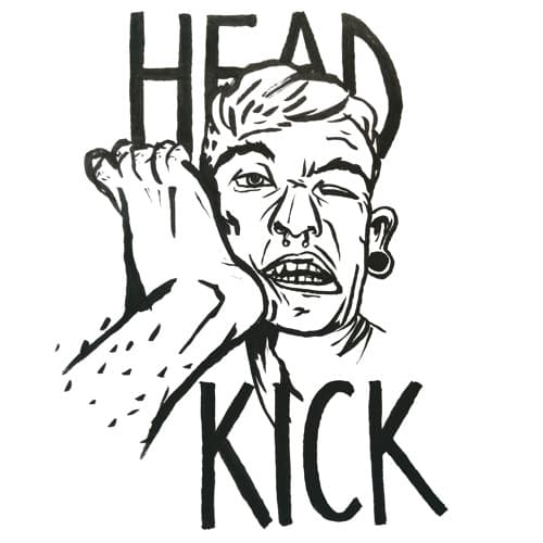 Headkick portrait