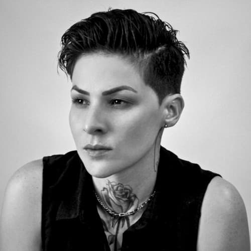 Bllack Rose portrait