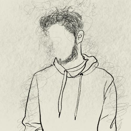 Scribble portrait