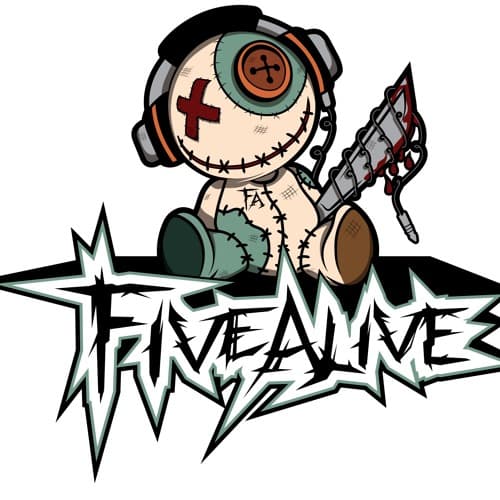Five Alive @ Volks event artwork