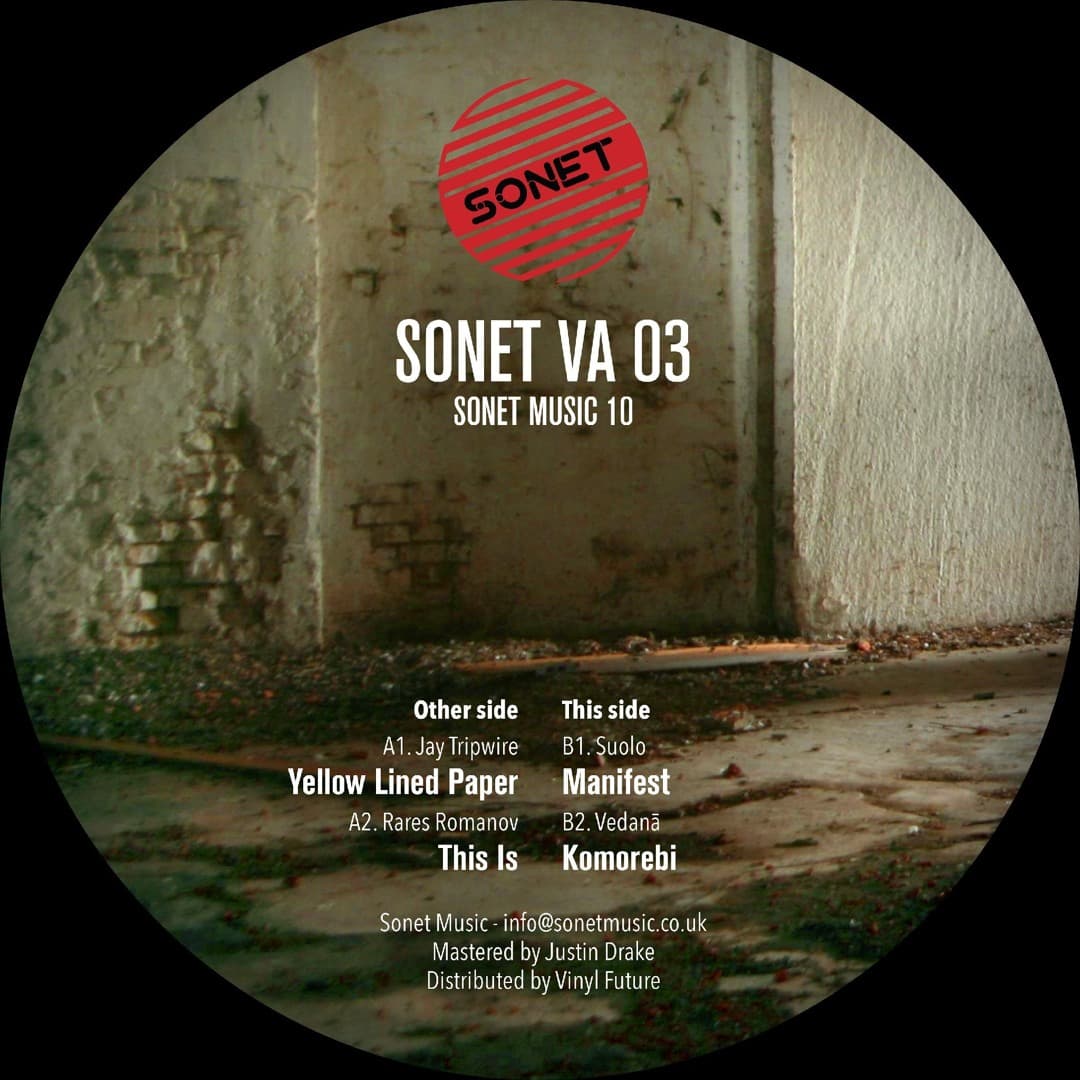 Sonet Music Label Party Leeds event artwork