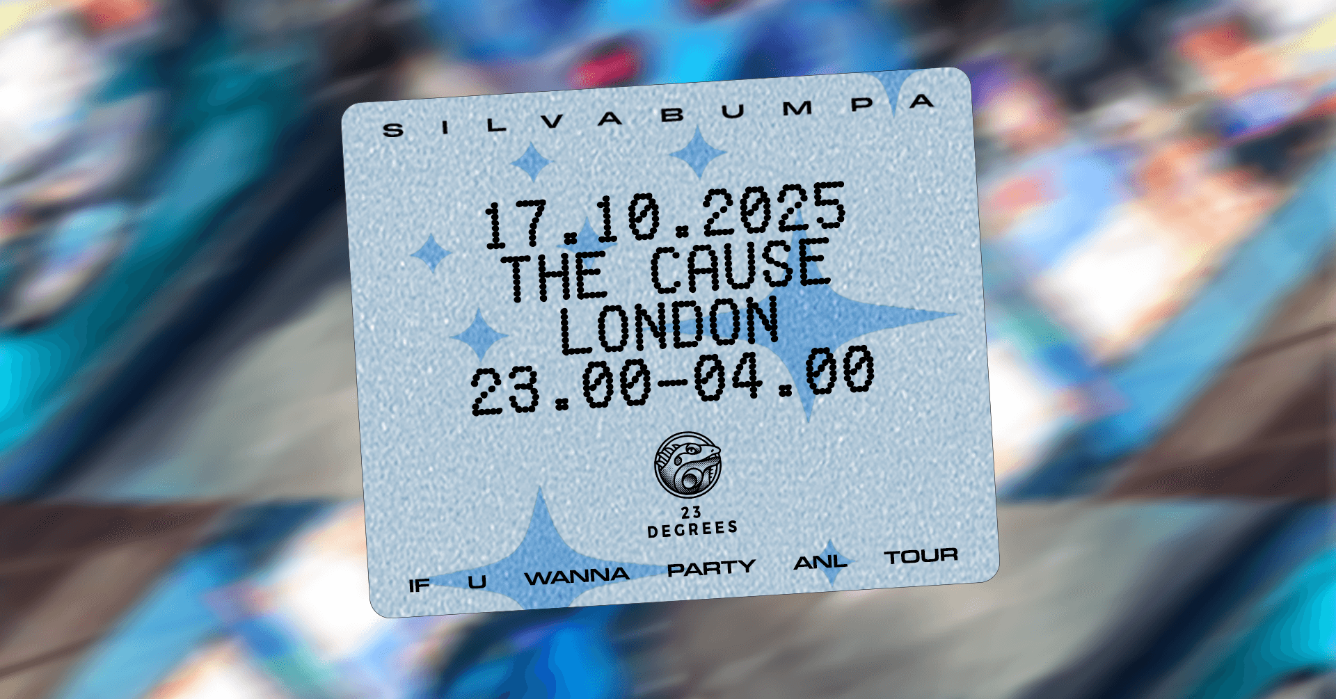 23 Degrees x OUTRO: Silva Bumpa - All Night Long in London