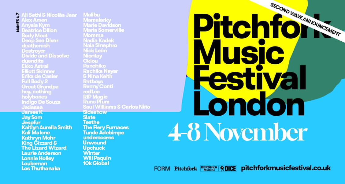 Pitchfork Music Festival London