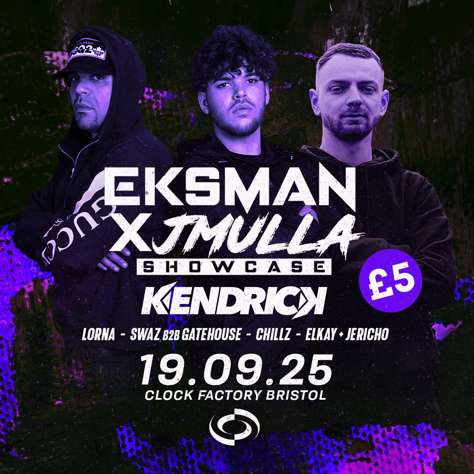 Bristol Jump-Up DNB Rave • Eksman x J Mulla Showcase feat. Kendrick