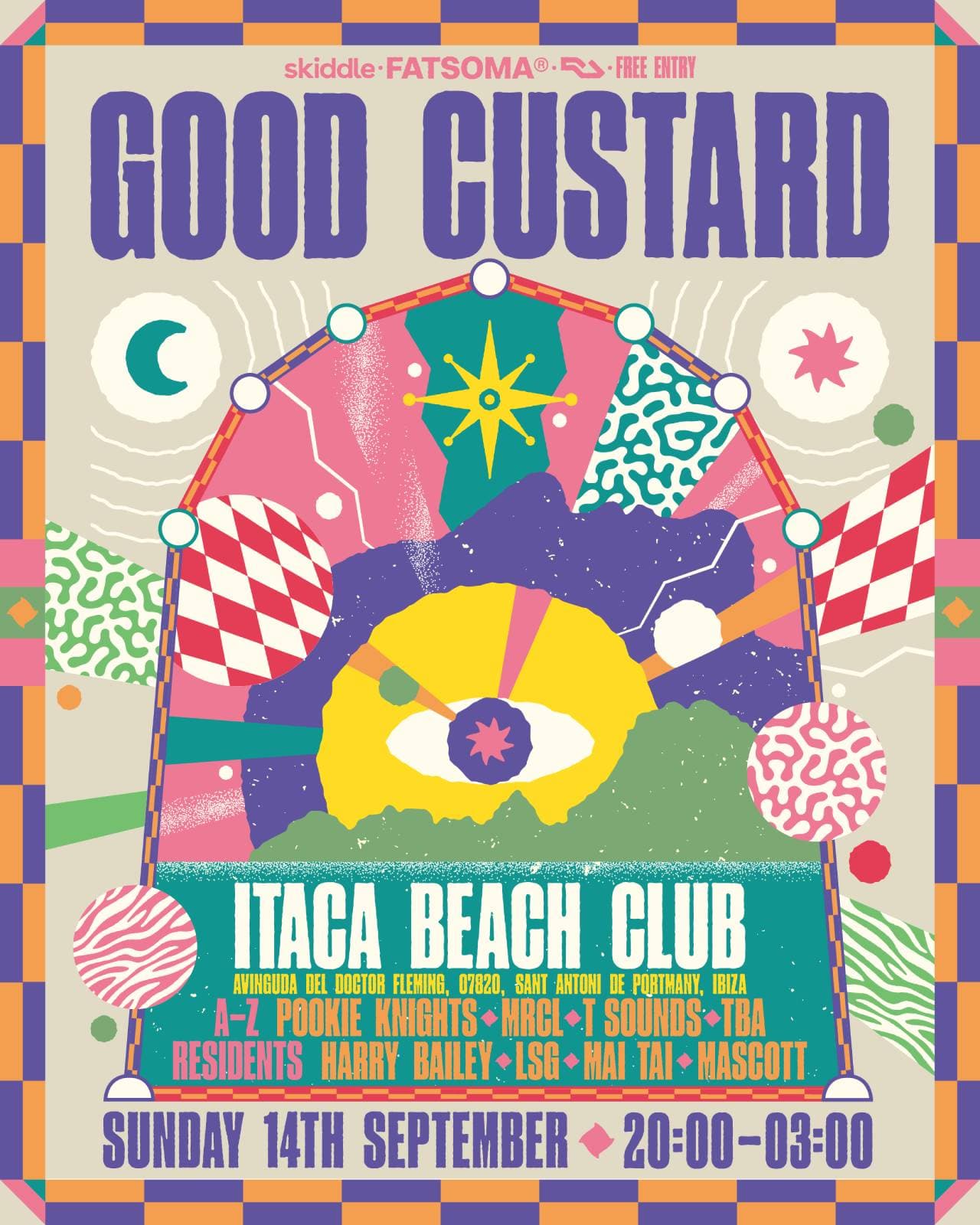 Itaca Beach Club x Good Custard
