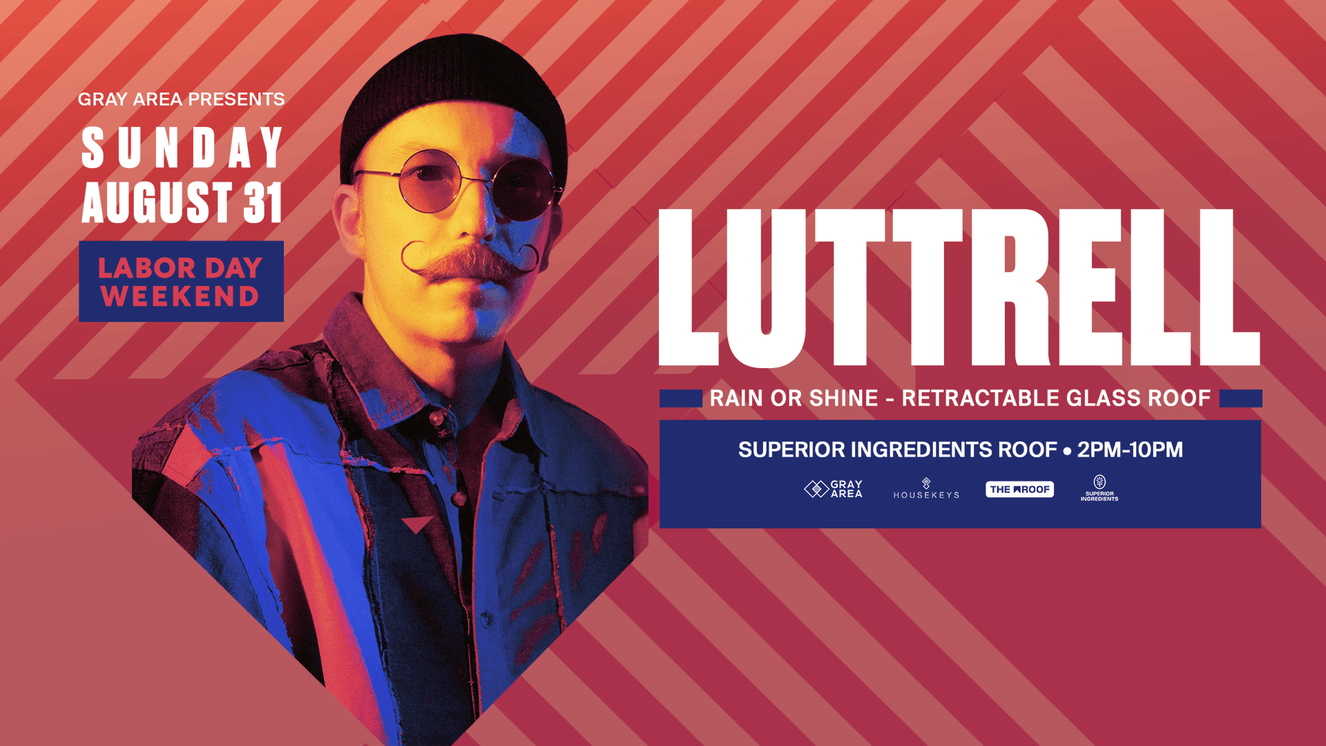 Luttrell & Friends on The Roof by Gray Area