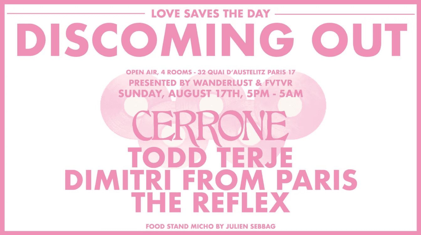 Discoming Out: Cerrone, Todd Terje, Dimitri From Paris