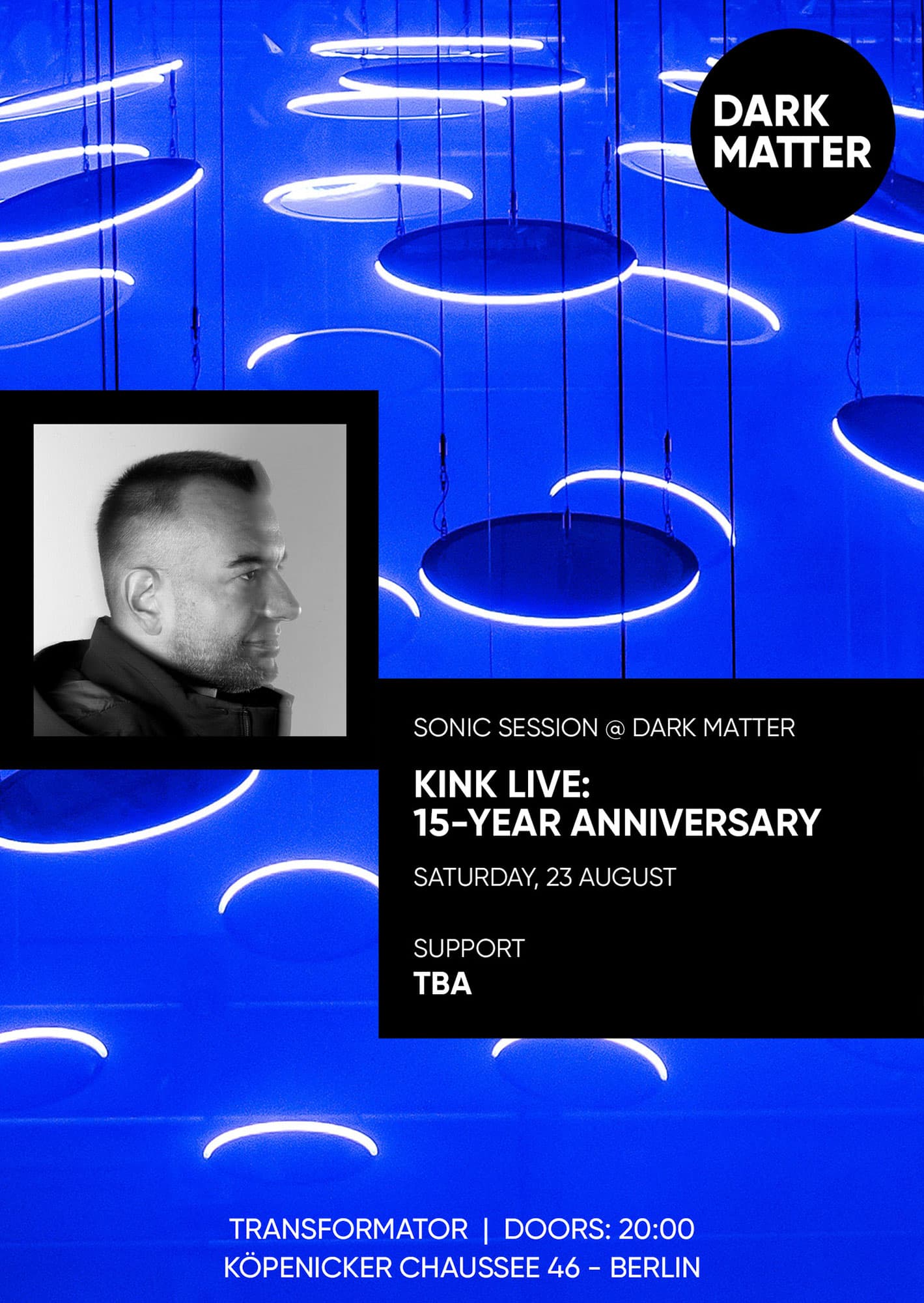 KiNK LIVE: 15-YEAR ANNIVERSARY at DARK MATTER / SONIC SESSIONS