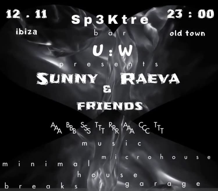 U:W presents: Abstract Music: Sunny Raeva & friends