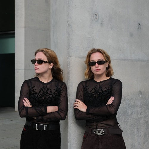 Portrait of two girls one mom