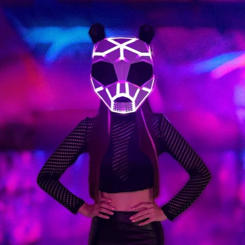 Portrait of Pink Panda